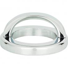 Atlas 405-CH - Tableau Round Base and Top 1 13/16 Inch (c-c) Polished Chrome