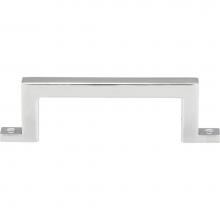 Atlas 384-CH - Campaign Bar Pull 3 Inch (c-c) Polished Chrome