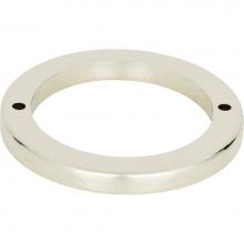 Atlas 390-PN - Tableau Round Base 2 1/2 Inch Polished Nickel