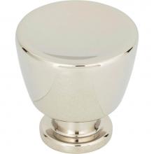 Atlas 412-PN - Conga Knob 1 1/8 inch Polished Nickel