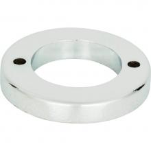 Atlas 388-CH - Tableau Round Base 1 7/16 Inch Polished Chrome