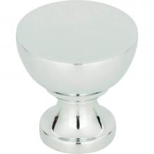 Atlas 328-CH - Shelley Round Knob 1 1/4 Inch Polished Chrome