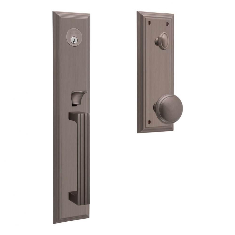 Tremont Full Escutcheon - Emergency Egress - Single Cylinder less knob