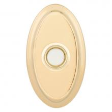 Baldwin 4861.003 - 4861 OVAL BELL BUTTON 003