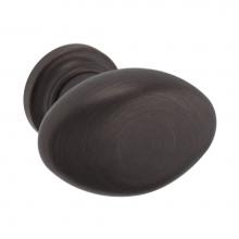Baldwin 4910.112.BIN - 4910 OVAL KNOB 1.125x0.75IN