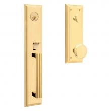 Baldwin 85342.003.ENTRX - Tremont Full Escutcheon - Emergency Egress - Single Cylinder less knob