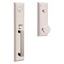 Baldwin 85342.055.ENTRX - Tremont Full Escutcheon - Emergency Egress - Single Cylinder less knob