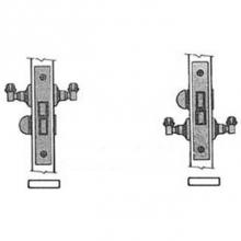 Baldwin 8545.030.R - 8545 2.5 BACKSET PRIV