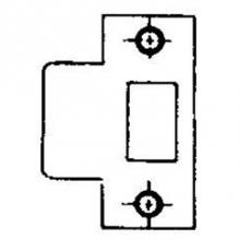 Baldwin 5510.102.E178 - 5510 1-7/8 LIP TO CTR ST