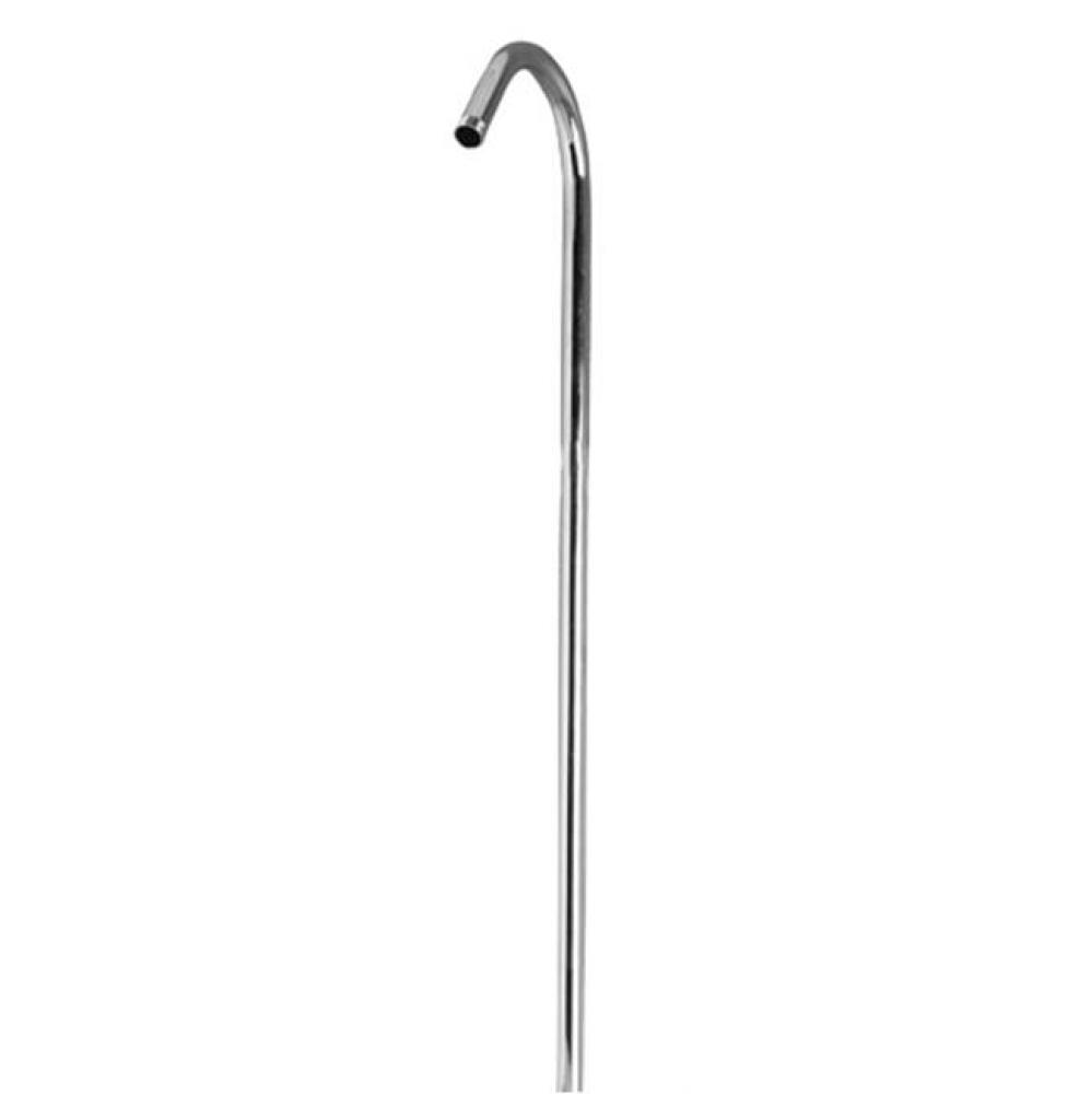 Shower Riser Only, 50''Polished Chrome