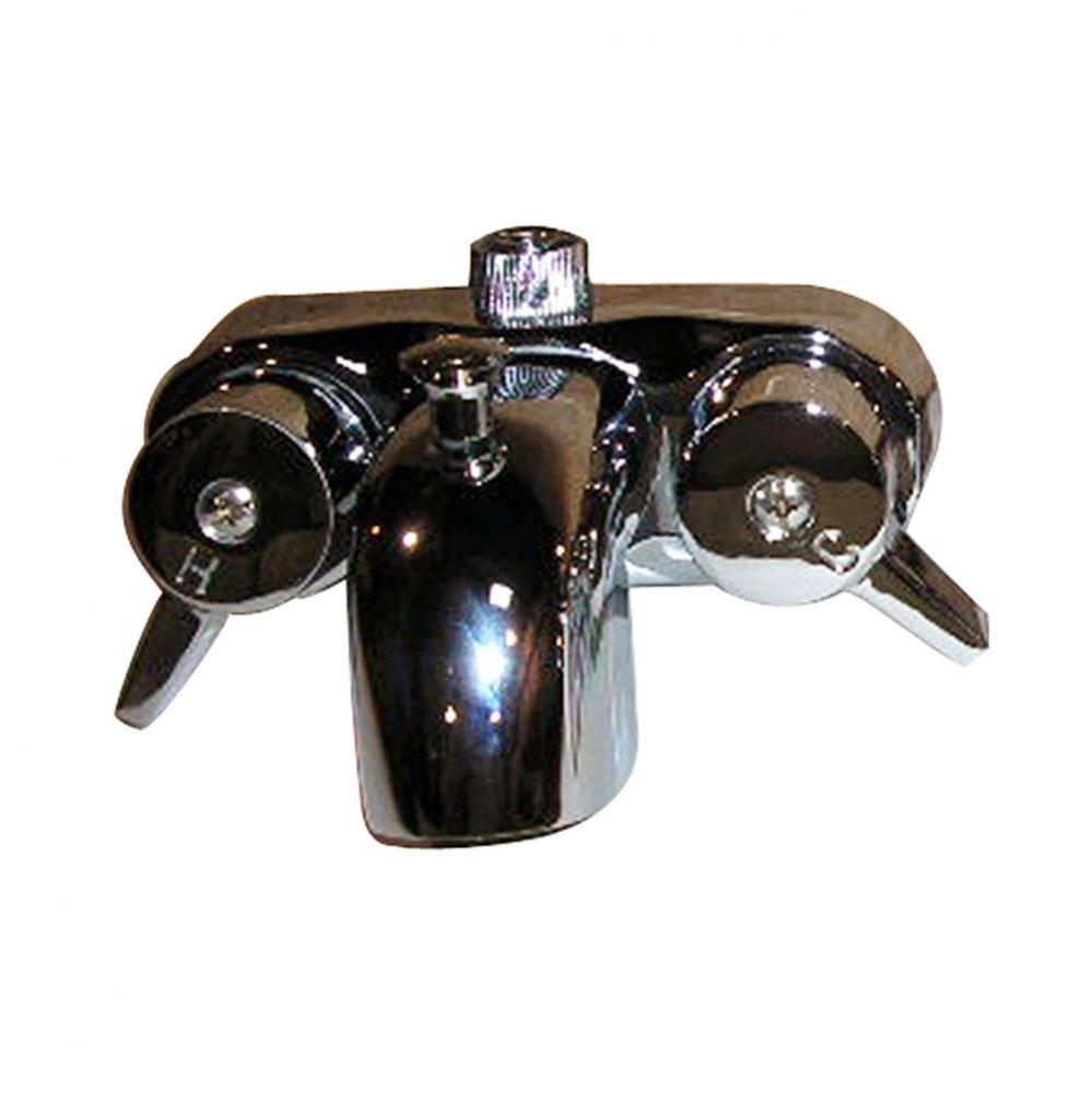 Diverter Bathcock Spout 3/8'' Connection, Polished Chrome