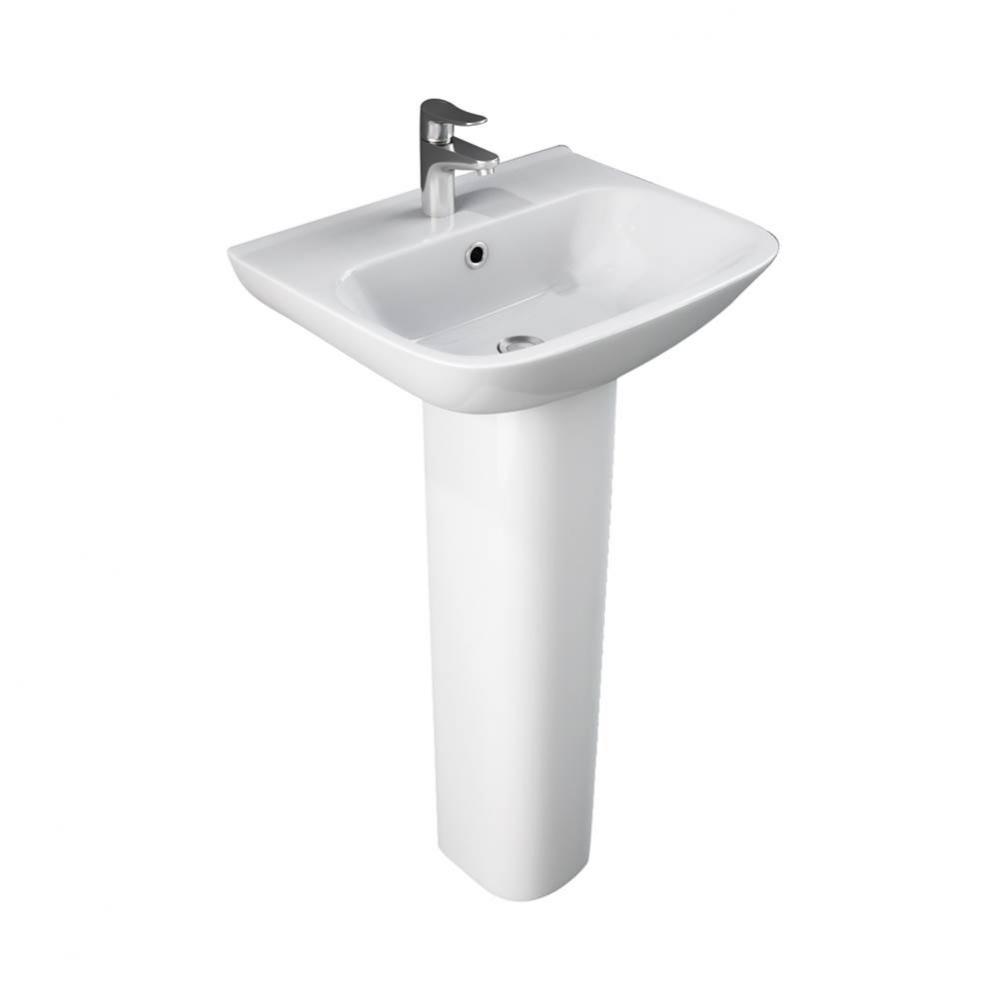 Eden 450 Ped Lav Basin Only8'' Widespread, White