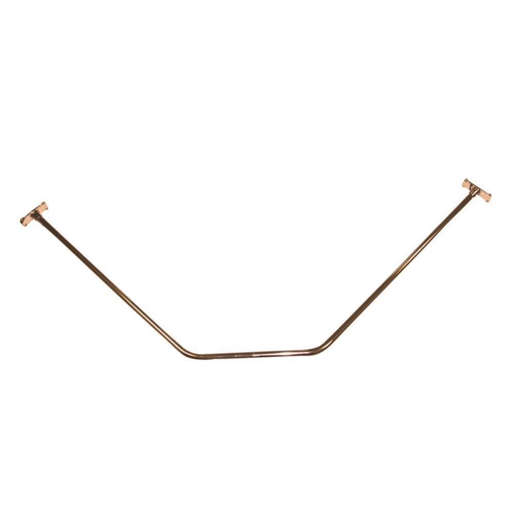4157 Neo Angle Shower Rod, 30x24x30'',  Polished Brass