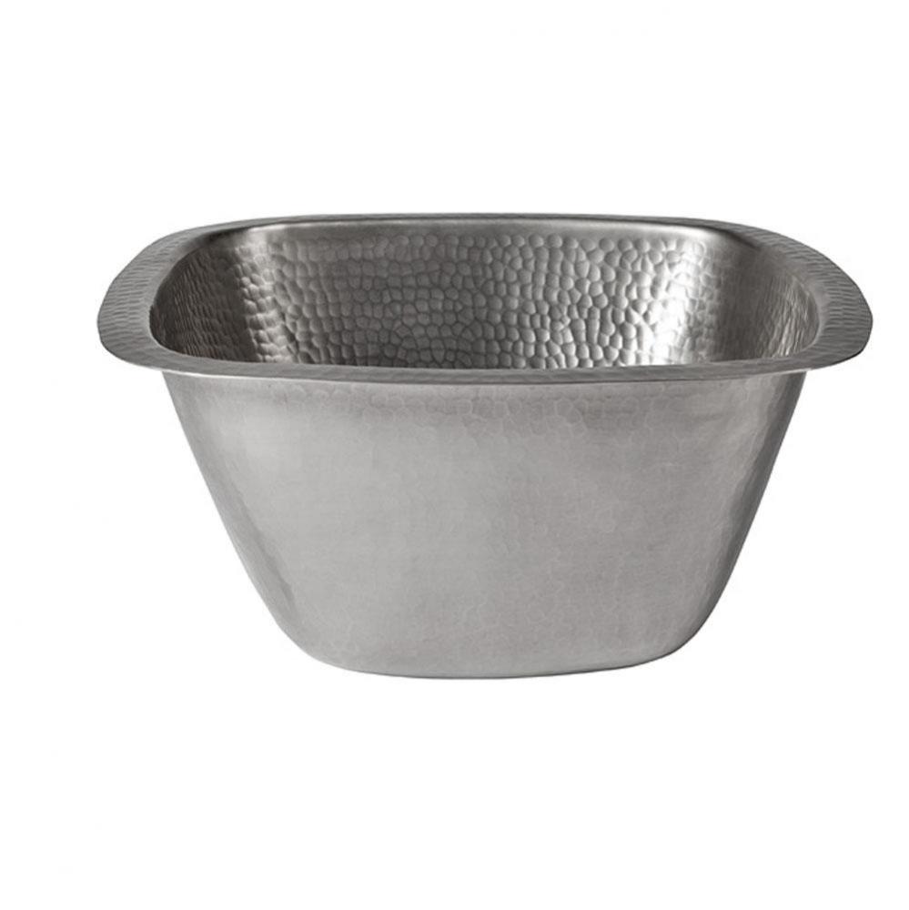 Symone 13'' Square Bar/PrepSink-Hammered Pewter