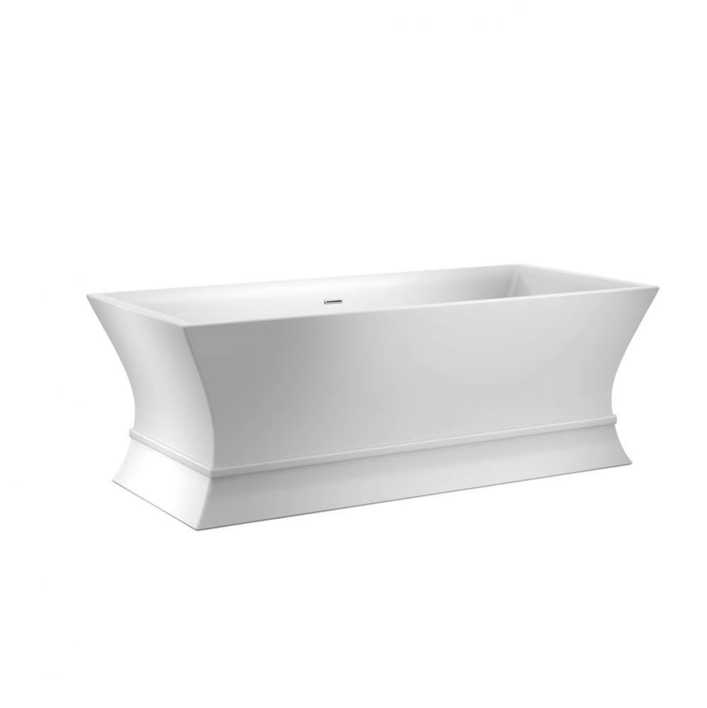 Thayer Acrylic Rect Tub, 67'' WH, No OF or Faucet Holes
