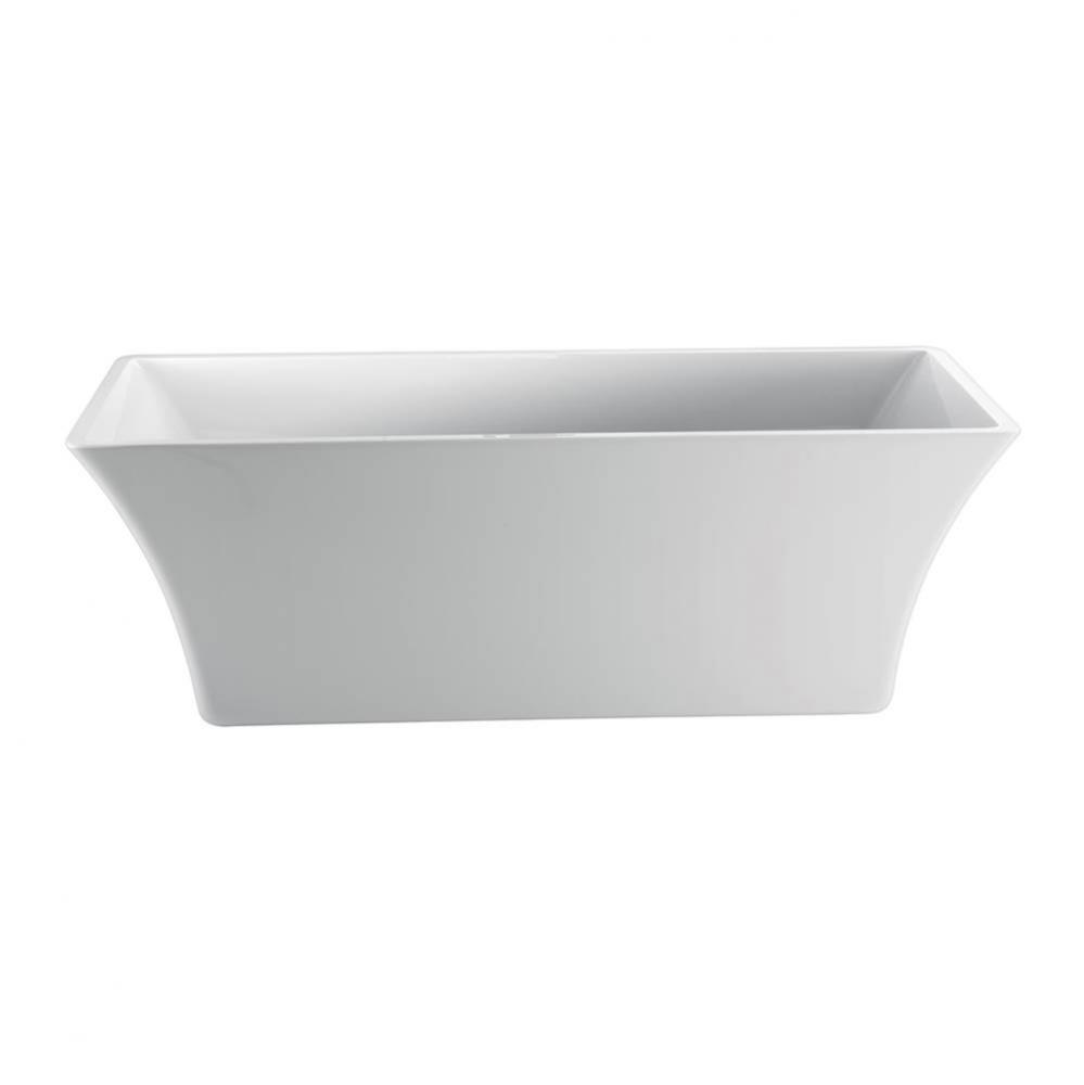 Taylor Acrylic Rect Tub, 67'' WH, No OF, or Faucet Holes
