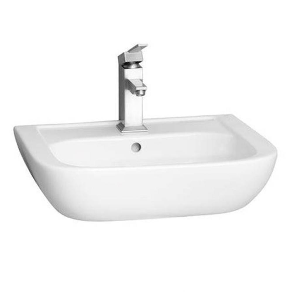 Caroline 450 Wall-Hung Basin,White-4'' Centerset