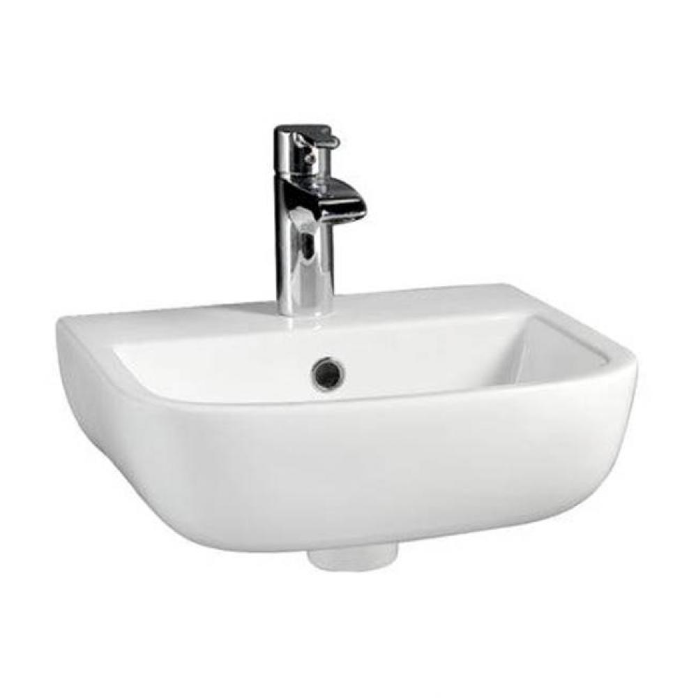 Series 600 SMALL Wall-HungBasin 15-3/4'',4'' Center Set,WH