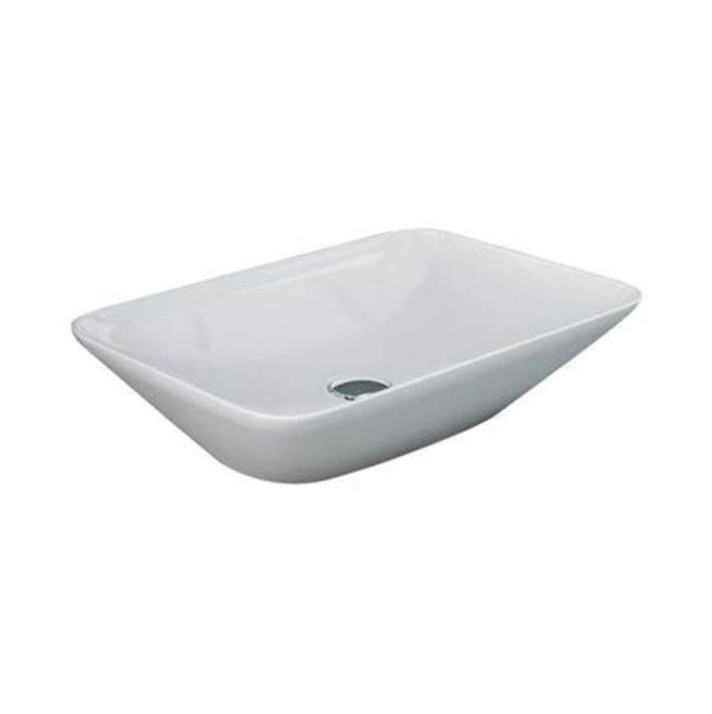 Variant 21-5/8''x14'' Rect.Counter Top Basin in White