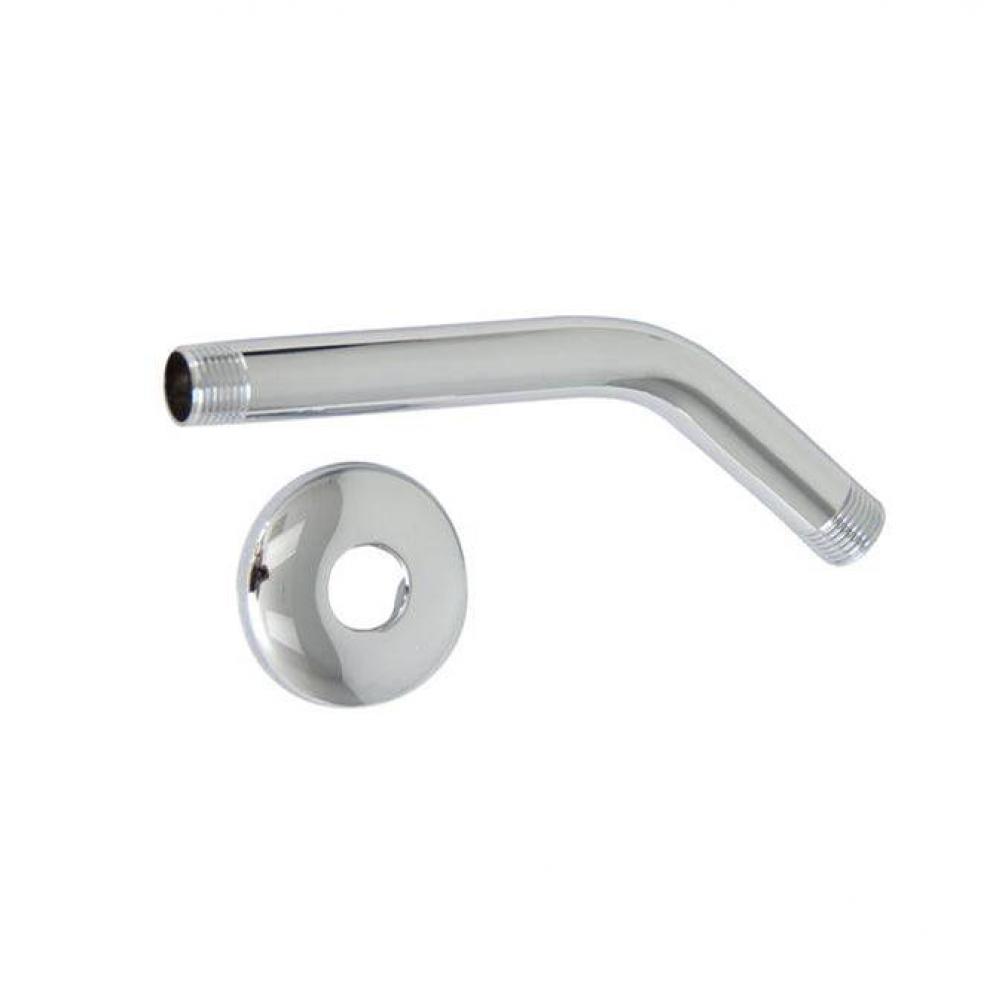 8'' Standard Shower Arm w/Brass Flange,XHVY 20.5MM, CP