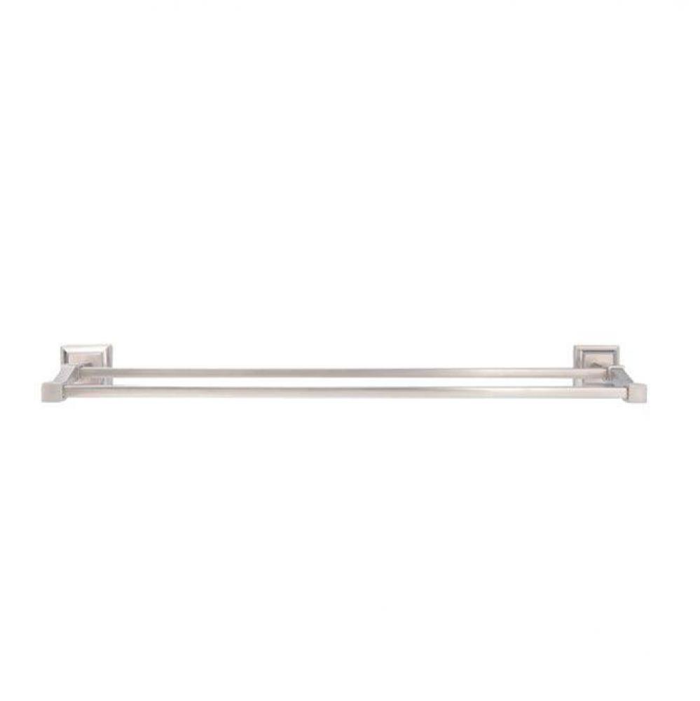 Stanton Double Towel Bar, 24'',Brushed Nickel