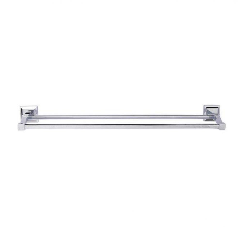 Stanton Double Towel Bar, 18'',Polished Chrome