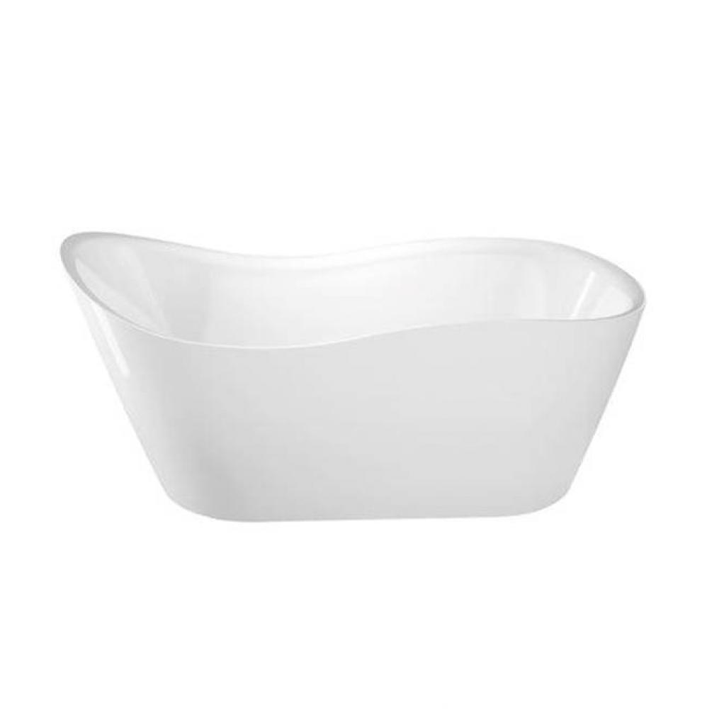 Raelene Acrylic Tub 65'' WH,w/Internal Drain Pipe, CP