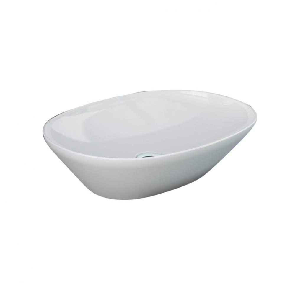 Variant 19-3/4'' x 14'' OvalCounter Top Basin in White