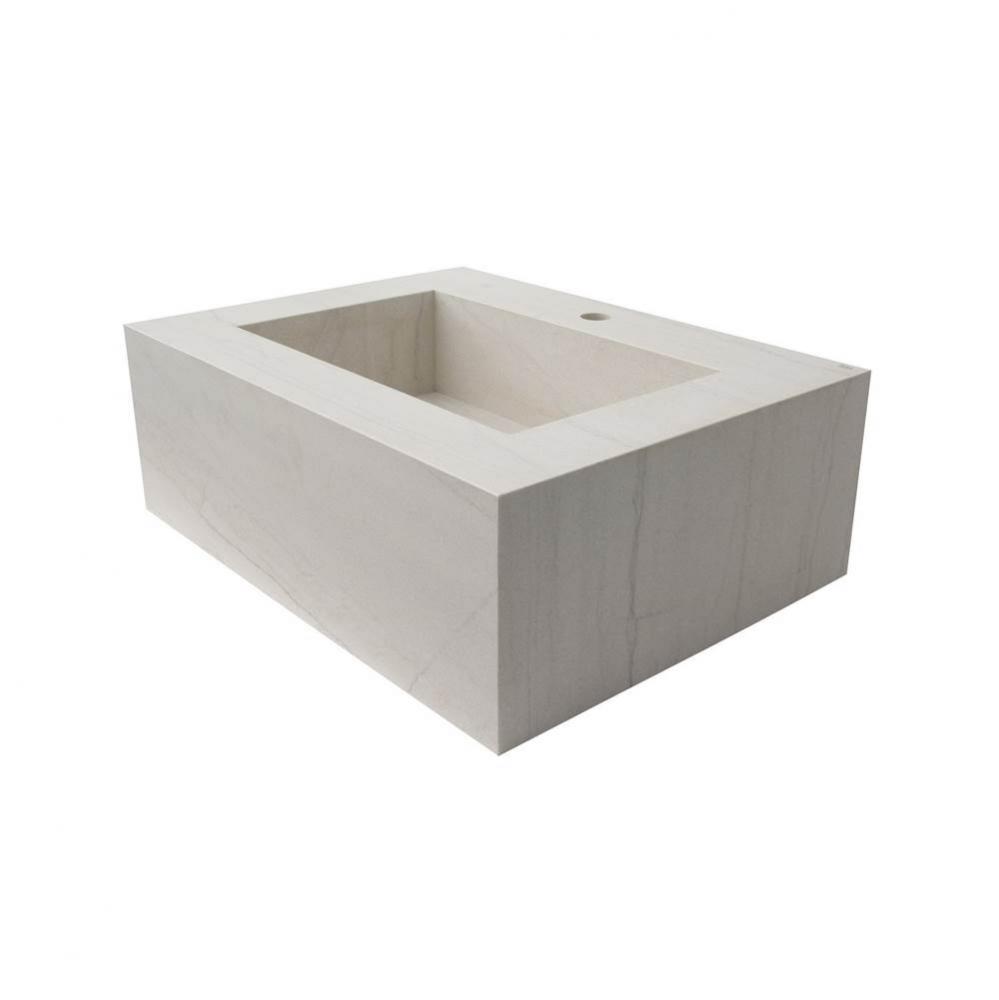 Precious 24-7/8'' Porcelain, NO Hole,WallHung,w/Drain Macaubas