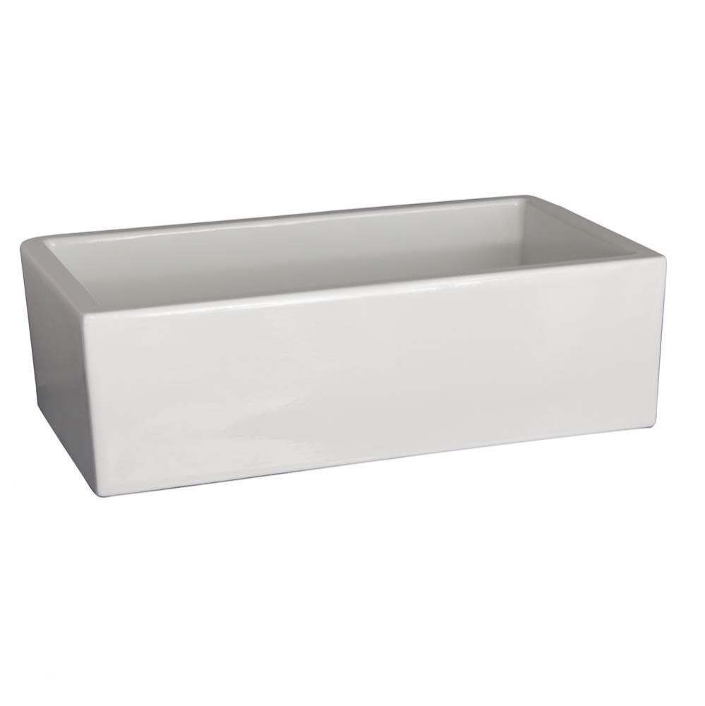 Gwen 33'' Single Bowl FarmerSink, White