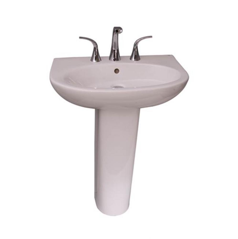 Infinity 600 Basin, 1 hole White