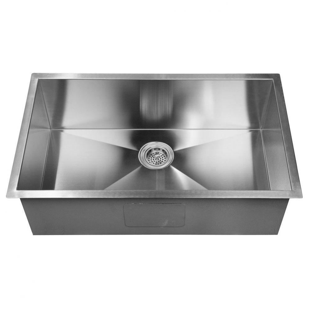 Ellison 32'' SS Single BowlUndermount Kitchen Sink