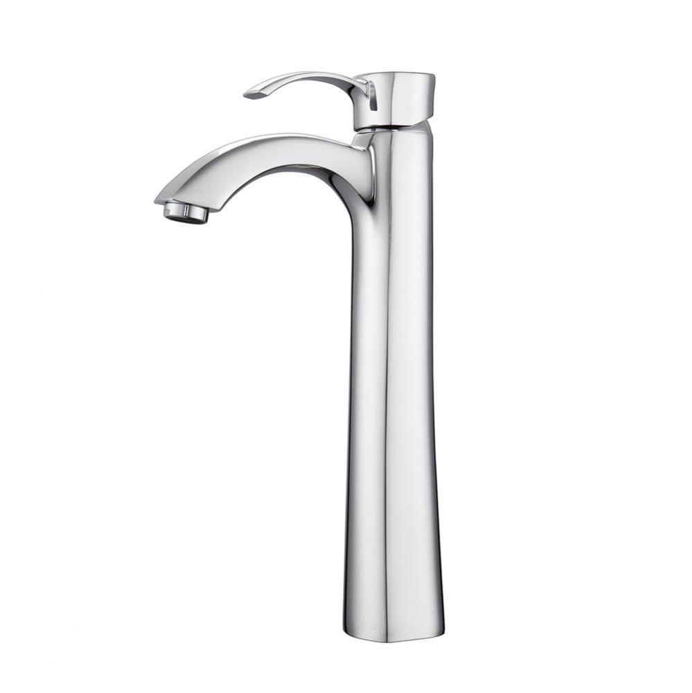 Elyria Single Handle VesselFaucet w/Hoses,Polished Chrome