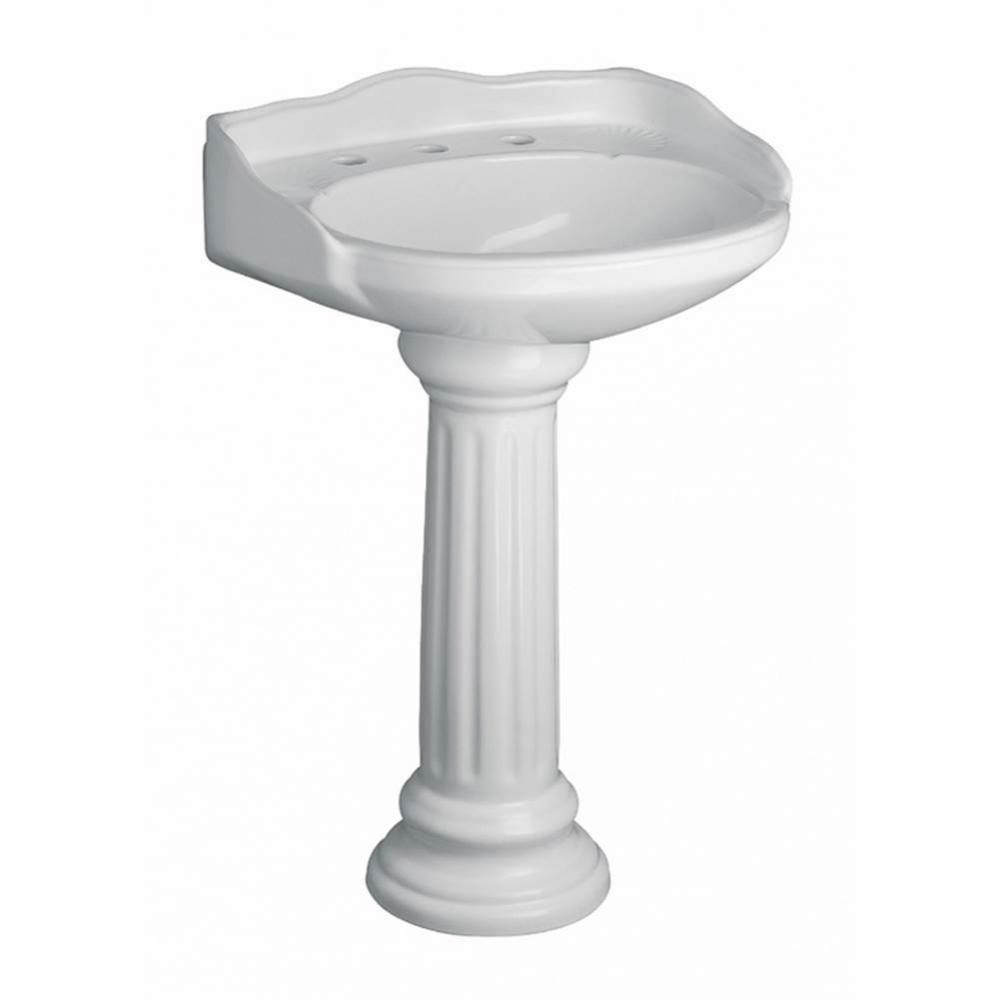 Vicki Basin, 4''cc, White