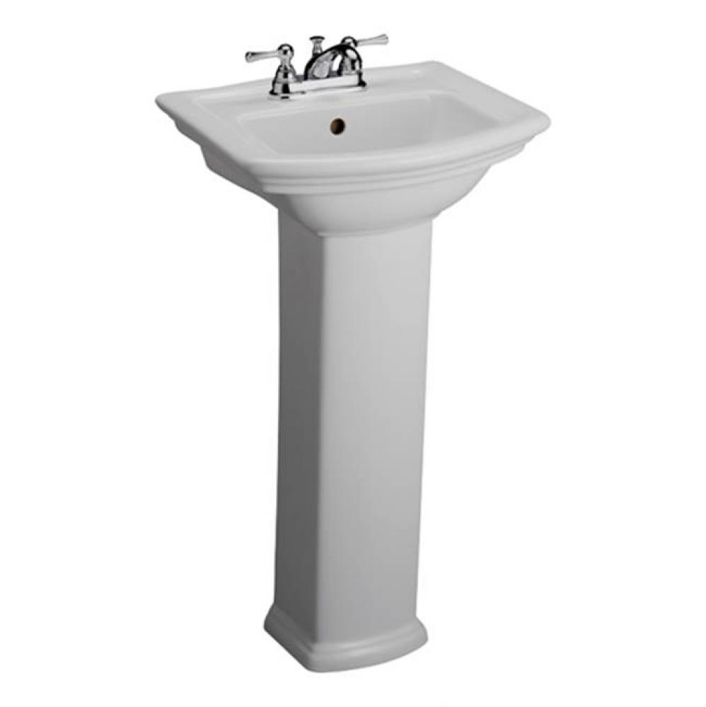 Washington 460 Pedestal Lavatory, 8'', White