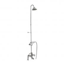 Barclay 4062-MC-CP - Elephant Spout, Riser, Showerhead, Crs Hdle, Chrome