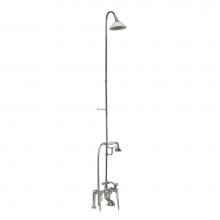 Barclay 4062-PL-CP - Elephant Spout, Riser, Showerhead, Lvr Hdle, Chrome