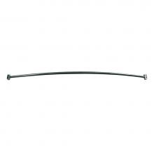 Barclay 4110-66-CP - Curved Shower Rod, 5 1/2'', Steel, Polished Chrome