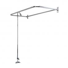 Barclay 4191-60-CP - Converto Shower w/60'' D-Rod, Code Spout, Polished Chrome