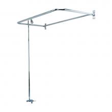 Barclay 4193-54-CP - Converto Shower w/54'' D-Rod, Fct, Riser, Polished Chrome