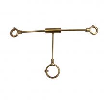 Barclay 4502SUP-PB - Tub Supply Line Support,Polished Brass
