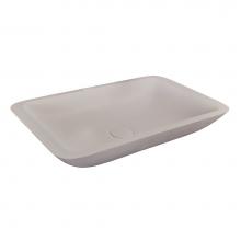 Barclay 7-521WH - Mariano Rectangular ResinVessel White Matte