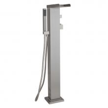 Barclay 7918-SB - Coomera Thermo Waterfall TubFiller w/ Handshower-SB