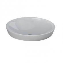 Barclay 5-605WH - Variant 14'' Round Drop-InBasin in White