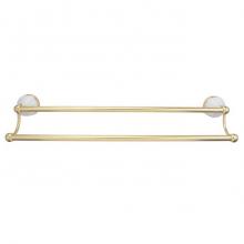 Barclay ADTB100-24-AB - Anja Double Towel Bar, 24'', Antique Brass