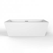 Barclay ATFRECN67EIG-CP - Stannard 67''Freestanding ACWH Tub,Internal Drain and OF CP