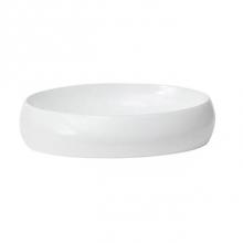 Barclay CL4-200WH - Cloud 22-7/8'' Vessel withWaste Cover in White