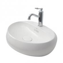 Barclay CL4-211WH - Cloud 25-5/8'' Wall Hung Basin,1-Hole,W/Waste Cover,White