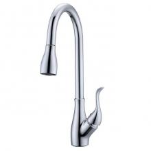 Barclay KFS404-CP - Casoria Pull-down KitchenFaucet w/Hose,Polished Chrome