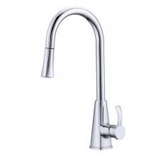 Barclay KFS406-CP - Christabel Pull-down KitchenFaucet w/Hose,Polished Chrome